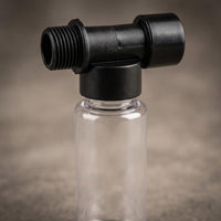 Spray Bottle for Car Cleaning and Professional Car Wash, Compact 60ml T-Connector Foam Bottle, Car Detailing Foam Lance with 18*1.5mm Threads