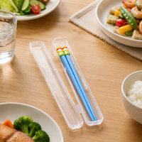Cutlery Case, Chopstick Box, Chopstick Stand, Plastic, Portable, Cutlery Storage, For Travel