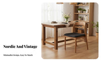 Walnut Finish Upholstered Cane rear Chair sturdy Wood Frame Upholstered Cane rear Seat mid-centuryera Modern Design Seating Furniture firm support Foam padding for Restaurant Owners, Homeowners, Interior Designers, Dining Room, Hotel, Kitchen, Home Office