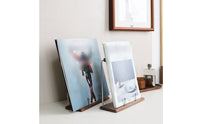 Vinyl Album Holder Stand Stable Vinyl Records Holder Space Saving Photo Stand for Desk