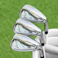 9 Golf Clubs Set for Men, Beginner Friendly Golf Club Package with Driver, Hybrid, Irons, Putter & Bag