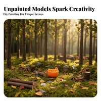 1:87 Scale Model People Detailed HO Scale Worker Figure Tiny Construction Worker Figures High Accuracy Tiny People Model
