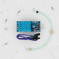 Digital Environmental Module Onboard Mounting Hole Temperature and Humidity Module Power Indicator LED Digital Temperature Humidity