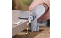 2-in-1 Function Border Banding Trimmer Stainless Steel Body Double-Use Border Trimmer Replaceable Blade Woodworking Chamfering Tool Compact Design for Woodworkers, Carpenters