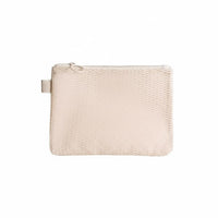 Double Layer Mesh Pouch Lightweight Mesh Travel Pouch Transparent Zippered Organizer Bag for Trip