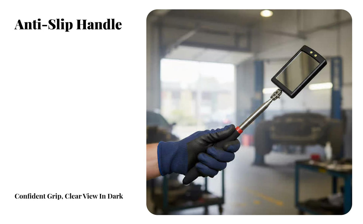 Attractive Pickup Tool and Inspection Mirror Kit Portable Telescopic Inspection Mirror for Technicians, Hard-to-Reach Areas
