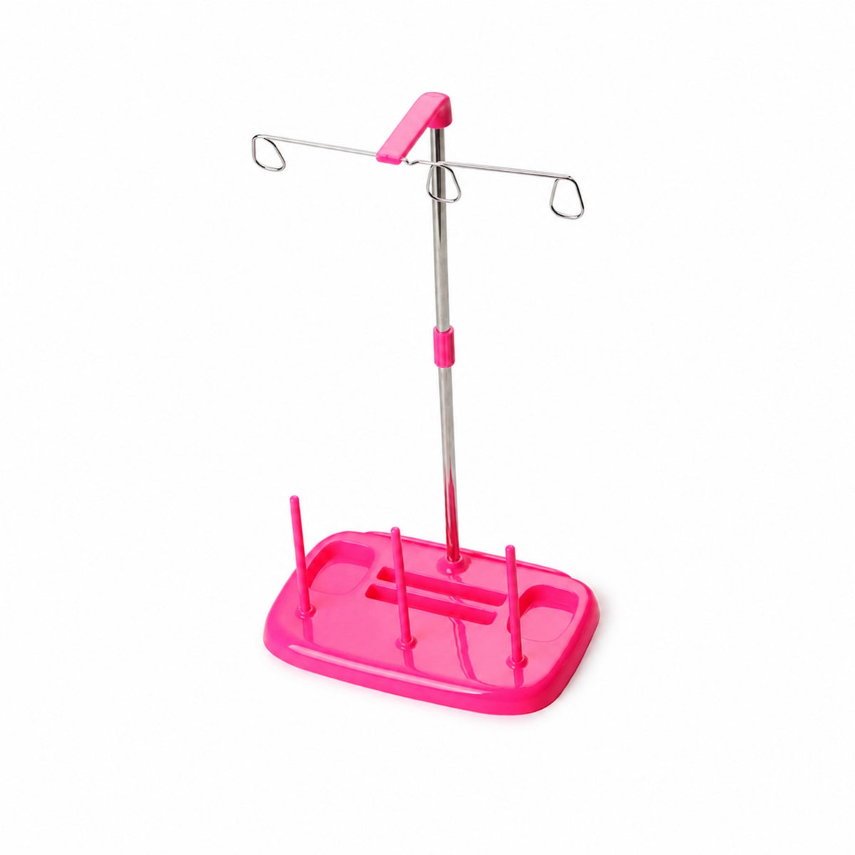 Space-Saving Sewing Thread Stand Compact Thread Stand with Loop Guides Smooth Smoother for Overlocking