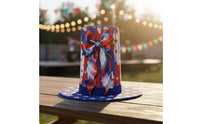 Digital Printed Independence Day Hat Lightweight American Flag Top Hat Comfortable Costume Accessory Long-Lasting for Adults, Parades, Parties, Festivals