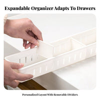Expandable Drawer Divider adaptable Expandable Divider Tray Easy to Clean