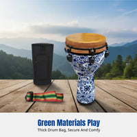 Mechanical Tuning African Drum, Hand Drum, Lightweight, Portable, For Music Performance & Teaching