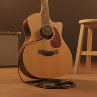 Acoustic Guitar Pickup Easy to Install Sound Hole Pickup No Scratch Clip Music Accessory for Live Performance