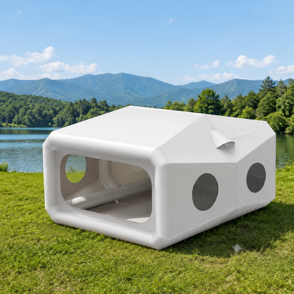 inflatable tent