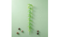 Realistic Appearance Artificial Bamboo Model Micro-Landscape Decor Craft Supply Bendable Stalks for Crafters, Bonsai, Sand Table, Terrarium