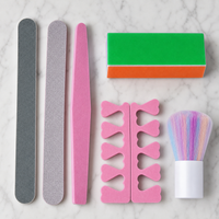 Nail File and Buffer Kit for Manicure and Pedicure, Dead Skin Remover, Nail Art Tools for Beginners and Professionals