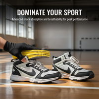 Latex Shock-Absorbing Insoles for Sports and Prolonged Standing, Odor-Resistant