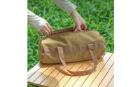 Tent Stakes Storage Bag Canvas Tent Stakes Bag Easy to Carry Portable for Campers, Travel