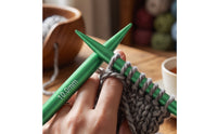 Flexible Interchangeable Circular Knitting Lightweight Knitting Needle Set with Cables and Case Ergonomic Craft Kit Comfortable for Knitters