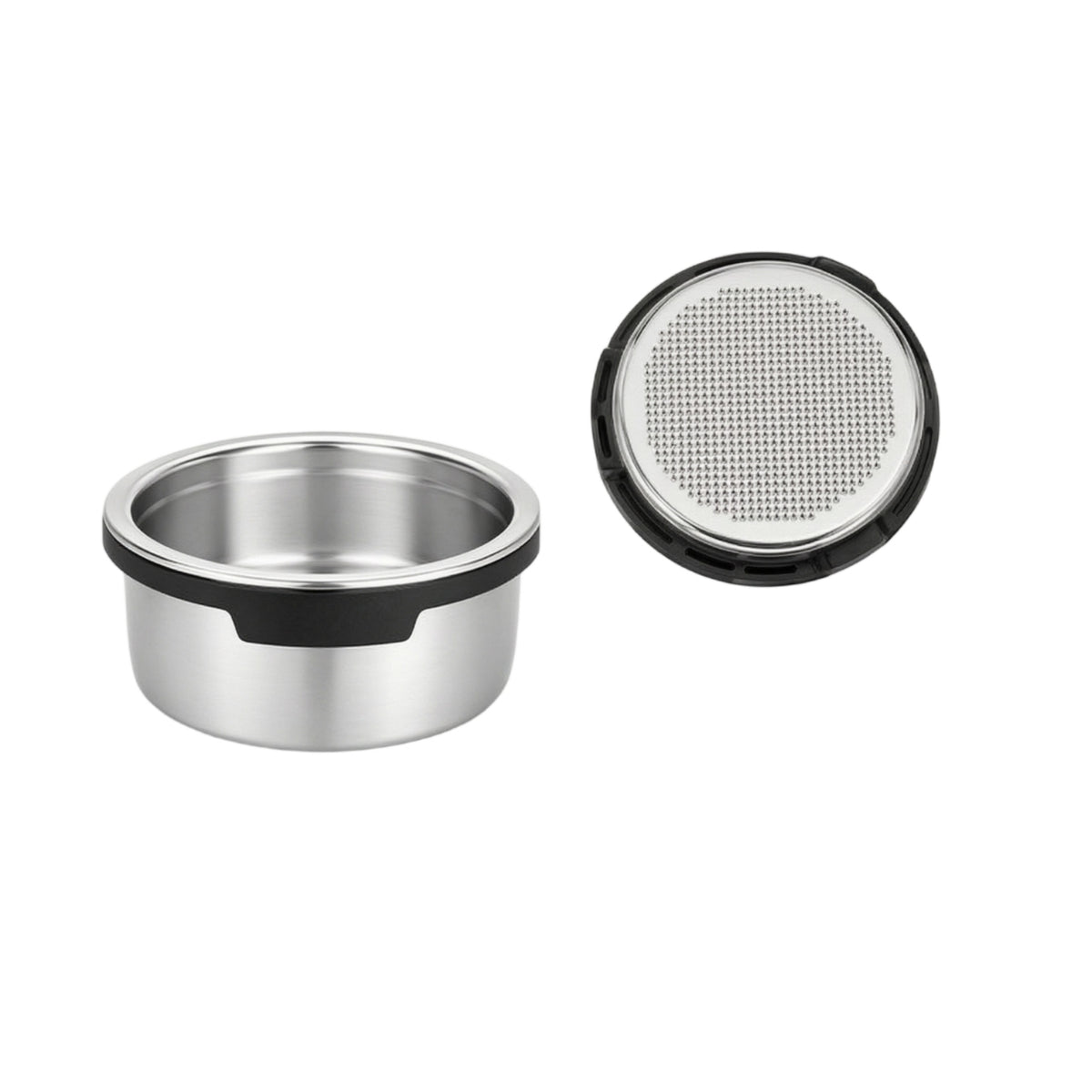 54mm Filter Basket Fine Mesh Double Espresso Filter Basket Straight for Home Baristas