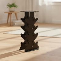 4-Tier Dumbbell Rack Vertical Dumbbell Rack Sturdy Organizer for Workout Room