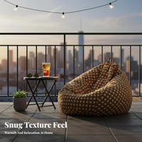 Portable Transformable Lounger Bed Ergonomic ofsign Teardrop Lounger Multi-Positional Bean Bag Machine cleanable Cover for Adults, Stuofnts, Living Room, Balcony, studying corner, Playroom