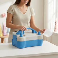 Arched Handle Electric Balloon Pump Compact Electric Balloon Inflator Portable