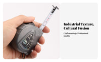 3m Steel Tape Measure Long-Lasting ABS Shell Lu Classical Chinese Ruler Tape Portable Locking Mechanism for Carpenters