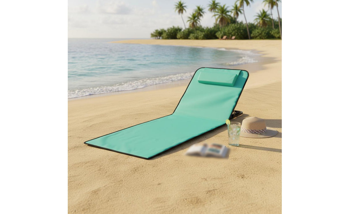 Folding Lounge Chair with Bag Foldable Folding Beach Lounger Portable Lounge Chair  for Beachgoers,  , Picnics, Camping, Patio
