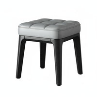 Stackable Design Padded Stacking Stool Space-Saving Household Furniture Multi-Purpose Footrest Rounded Corners for Children, Families, Homeowners, Living Room, Bedroom, Entryway, Parties