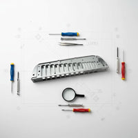 Chromatic Harmonica Comb Rust Resistant Aluminum Harmonica Comb Improved Air Tightness Resonating Strip Instrument Part