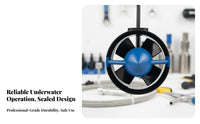 Underwater Thruster Anti ROV Brushless Motor High Thrust ROV Propulsion Motor for Hobbyists, Researchers, Scientific Research, Aquaculture