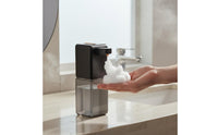 Wall Mountable Smart Sensor Soap Pump IPX5 Waterproof Automatic Foaming Soap Dispenser Large Capacity Touchless Hand Sanitizer Dispenser for Kitchen, Office