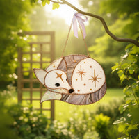 Creature Sunlight Reflector Iridescent Sunlight Reflector with Chain Whimsy Creature Window Ornament for Sunroom
