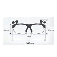 TAC Lenses Hat Brim Sunglasses Clip UV400 Protection Attach-on Polarized Sunglasses Folding Clips Eyewear Lightweight