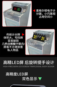 Electronic Scorekeeper for Billiards, Basketball, Table Tennis