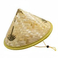Sun Protection Conical Bamboo Hat Traditional Design Pointed Bamboo Hat water-resistant Woven headwearwear Handmade for entertainers, Outdoor Workers, Stage Performances, Gardening, Cultural ventilation fabrics, Photo Shoots