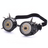 Steampunk Goggles Punk Gothic Goggles Industrial Eyewear for Cosplayers, Cosplay, Costume Parties