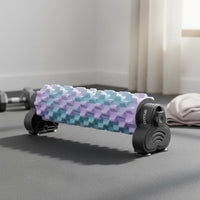 Adjustable Foam Roller with Stand Hands Use Height Adjustable Spinal Roller Heavy Duty Fitness Equipment for Home Gym, Workout
