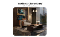 Modern Design Two-Tone Couch and Armchair Set Sleek & Professional Reception Seating Space-Saving Layout Commercial Furniture High-Density Foam Cushions for Business Owners, Office Managers, Interior Designers, Waiting Area, Break Room, Hotel