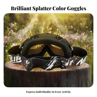 Motocross Eyewear S Adjustable Strap Motorcycle Eyewear S All-Terrain Riding Glasses Windproof Dirt Bike Eyewear Anti-Fog
