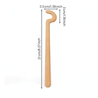 Pottery Shaping Tool Wooden Wheel Trimming Tool Professional Loop for Potters