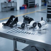Engine Mount Conversion Set Aluminum Alloy Engine Swap Mount Kit Direct Fit for Mechanics