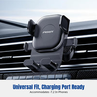 Universal Car Phone Holder, Suction Air Vent Installation, Wide Compatibility