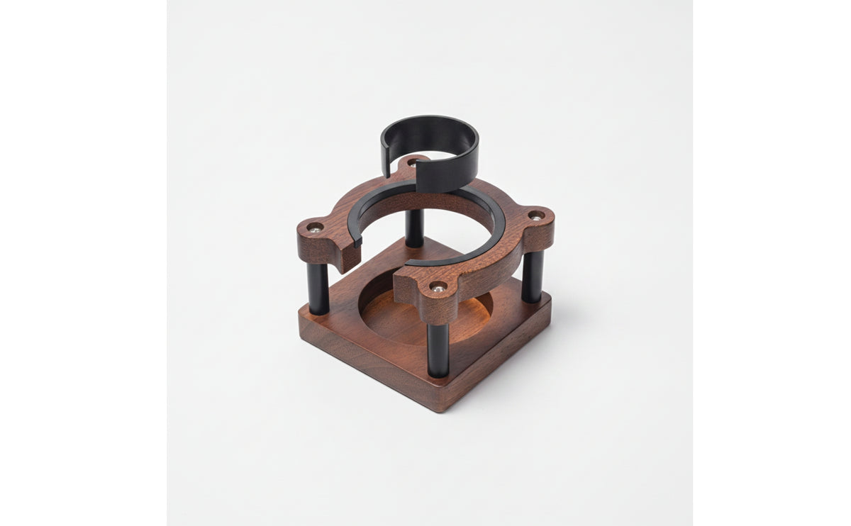 coffee Pressing Station Functional Portafilter Holder Organizer for Cafe