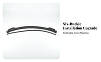 Black Hood Water Strip ABS Front Hood Water Strip Smooth Car Part Molded
