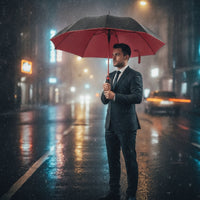 Windproof Double Canopy Umbrella Wind-Resistant Umbrella with Double Canopy Heavy Duty Large for Business Professionals, Commuters, Daily Commute