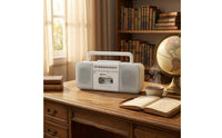 Usb Playback Bluetooth Cassette Boombox Headphone Audio Port Cassette Recorder Boombox