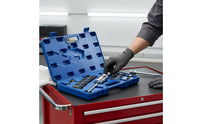 14 Pieces Inner Bearing Puller Kit T-Handle Grip Slide Puller Hard Case Bearing Removal Kit