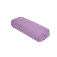 Physical Meditation Bolster Removable Cover Physical Meditation Pillow Suede-Like Bolster Pillow for Yogis, Beginners, Stretching, Home Practice