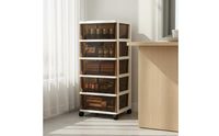 Multi-Layer Storage Drawers Space-Saving Design Stackable Drawer Organizer Large Capacity Drawer Unit for Kids, Bedroom, Living Room, Kitchen
