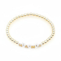 2 Pieces Mama Mini Bracelet Set New Mom Gift Mama and Mini Bracelet Set